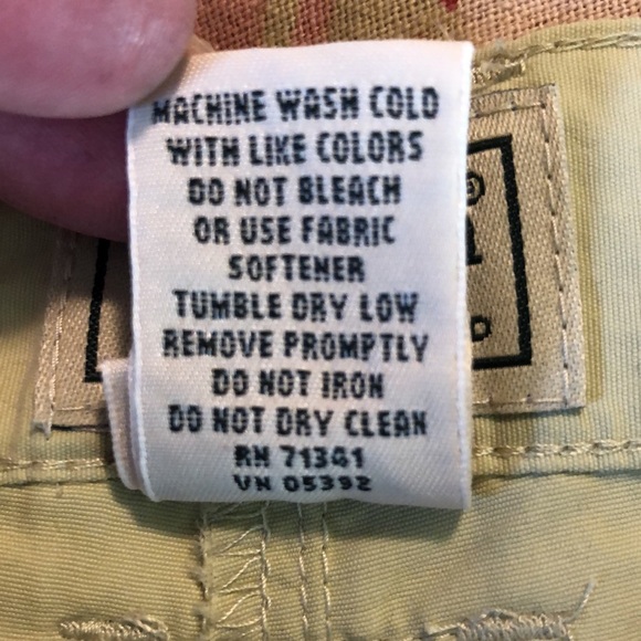 Vintage LL BEAN Size Large Convertible ZipOff Cargo Webbed Logo Belt Supplex NEW - Picture 8 of 16